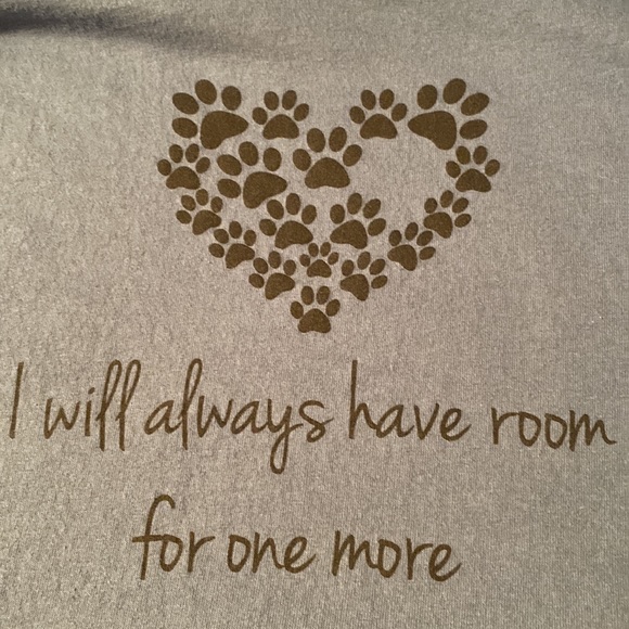 Hanes paw-print cotton tee, 2X - Picture 5 of 5